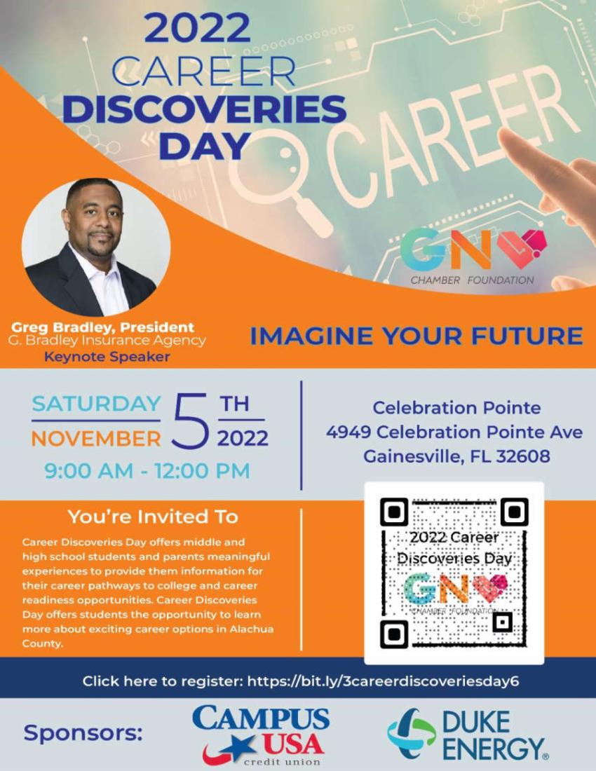 Career Discoveries Day Set for November 5