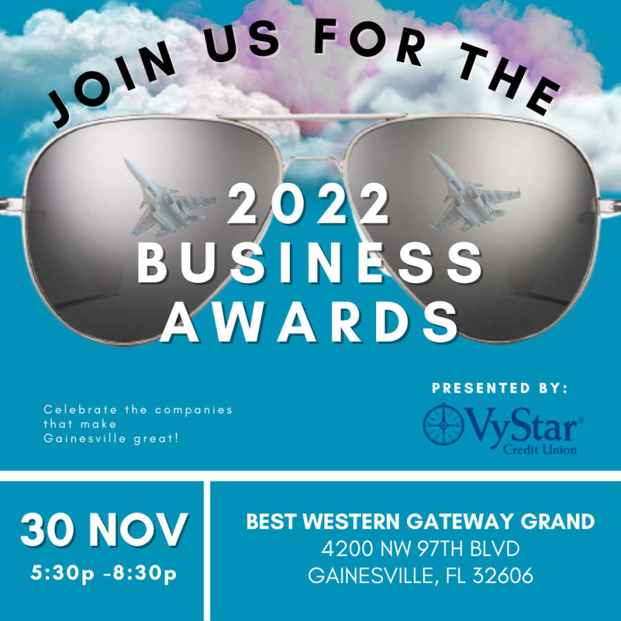 GNV Chamber Announces 2022 Business Award Finalists!