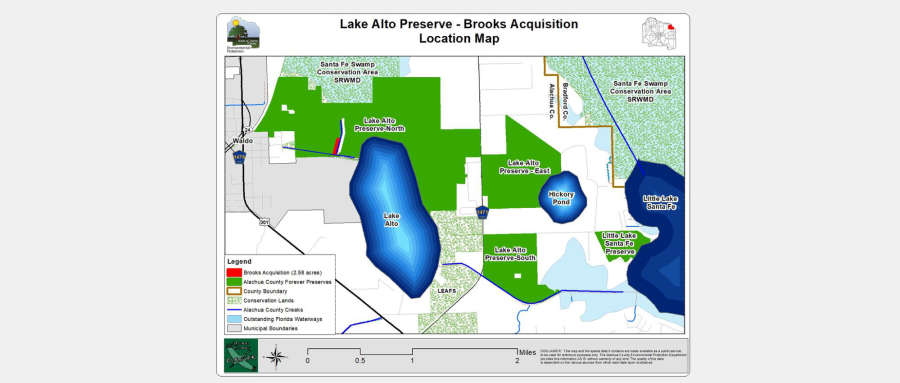 Alachua County Forever Expands Lake Alto Preserve